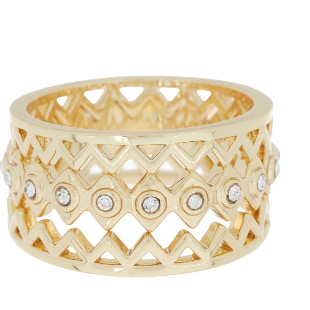 🔥Covet gold stackable ring set size 6 - Picture 1 of 4